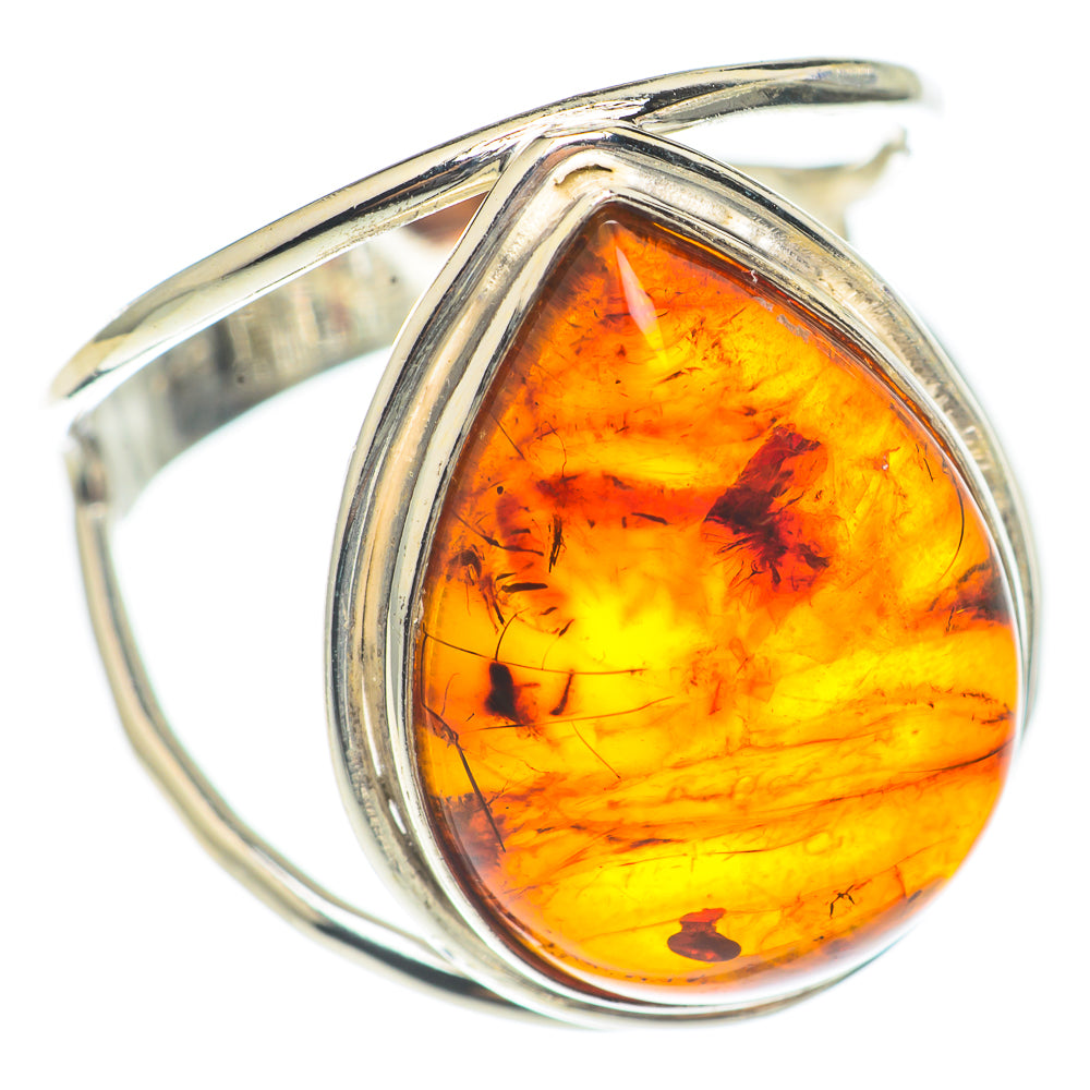Baltic Amber Rings handcrafted by Anasilvercos - RING70135