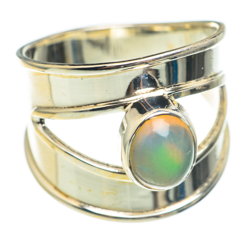 Ethiopian Opal Rings handcrafted by Anasilvercos - RING70149