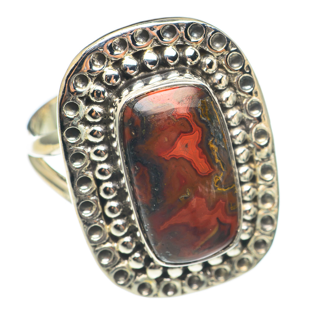 Moroccan Agate Rings handcrafted by Anasilvercos - RING70161