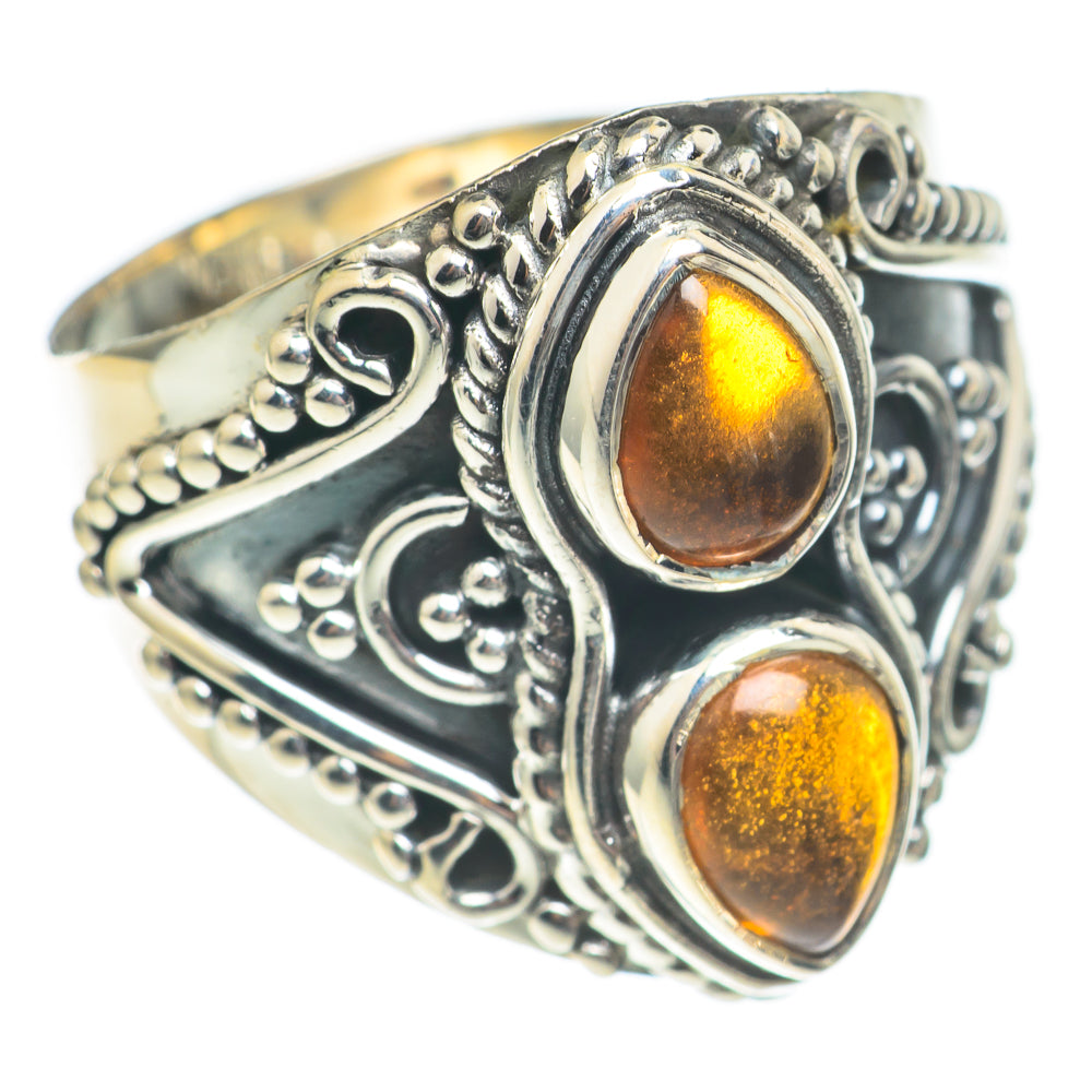 Baltic Amber Rings handcrafted by Anasilvercos - RING70166