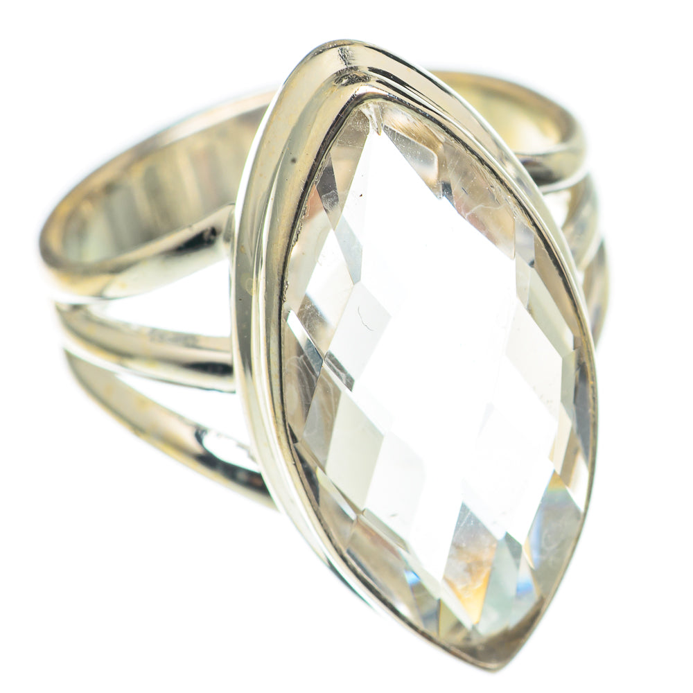 White Quartz Rings handcrafted by Anasilvercos - RING70180