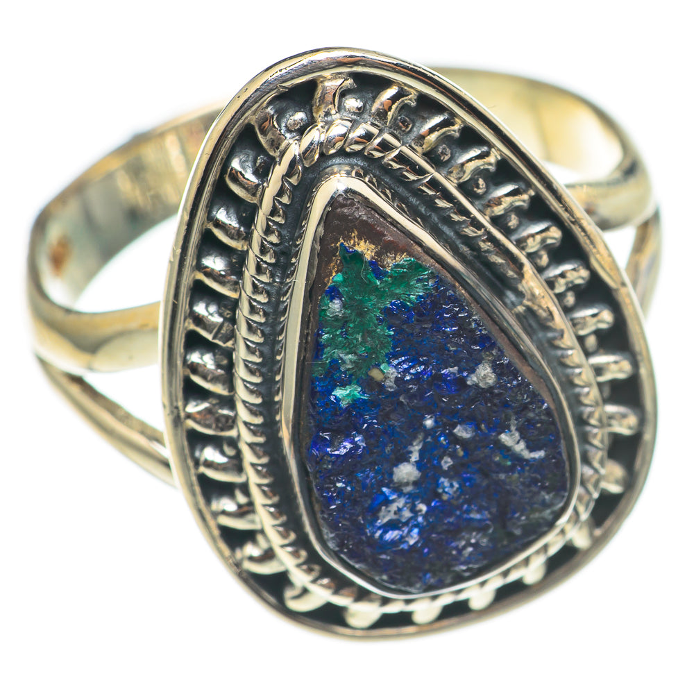 Azurite Rings handcrafted by Anasilvercos - RING70188