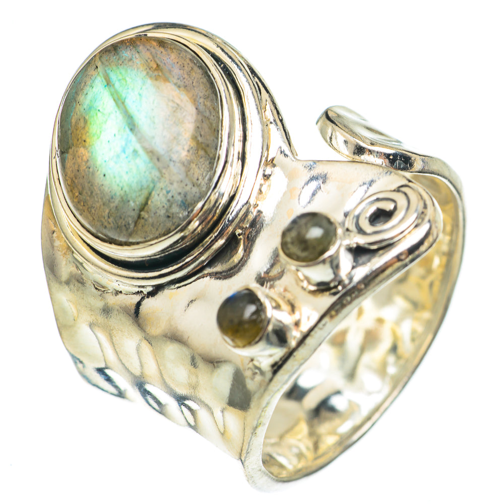 Labradorite Rings handcrafted by Anasilvercos - RING70193