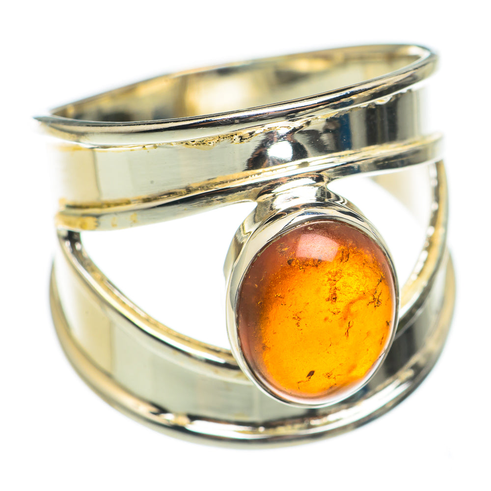 Baltic Amber Rings handcrafted by Anasilvercos - RING70199