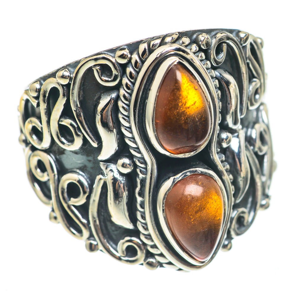 Baltic Amber Rings handcrafted by Anasilvercos - RING70201