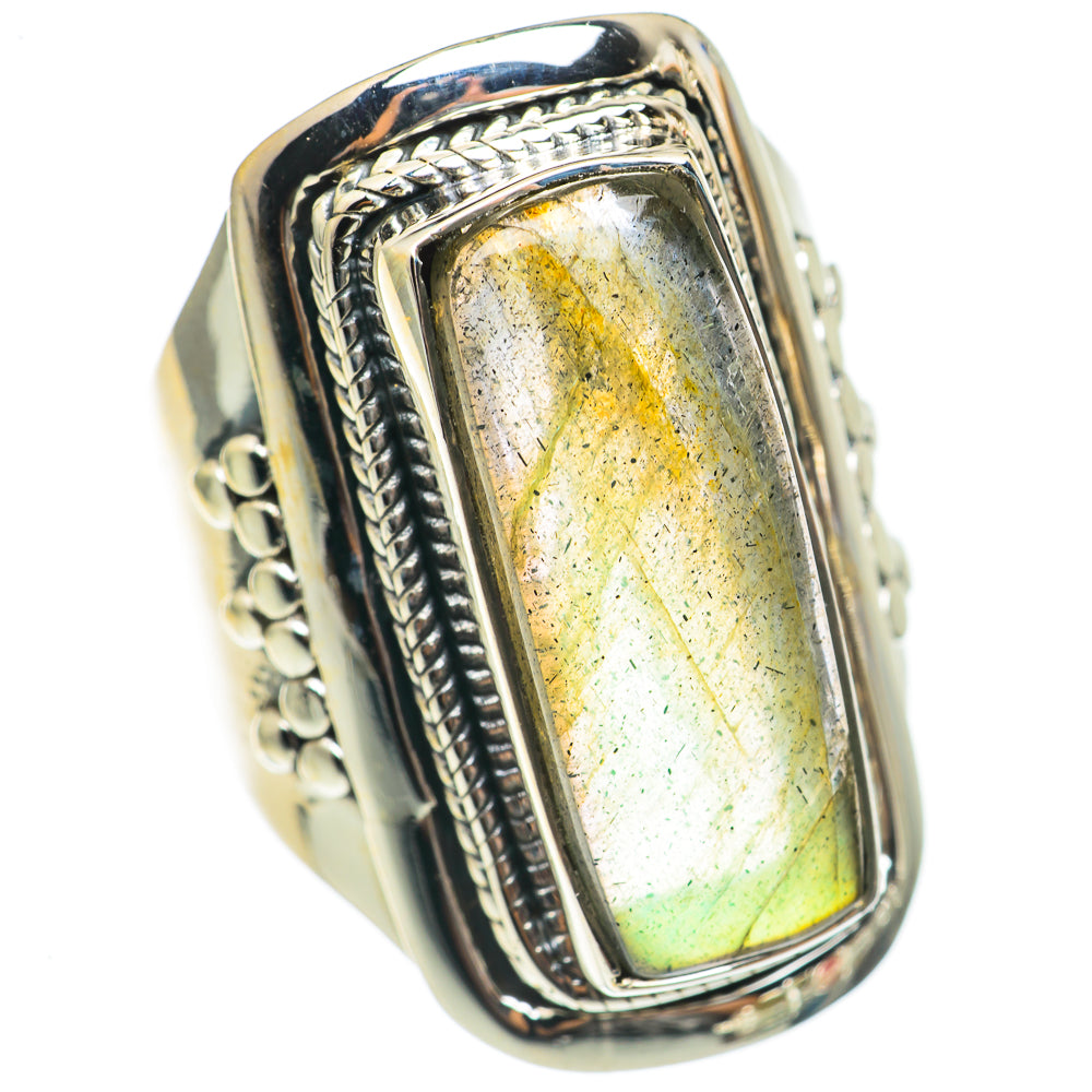 Labradorite Rings handcrafted by Anasilvercos - RING70229