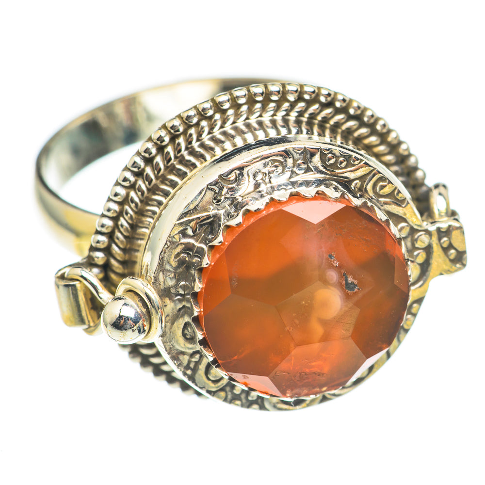 Carnelian Rings handcrafted by Anasilvercos - RING70237