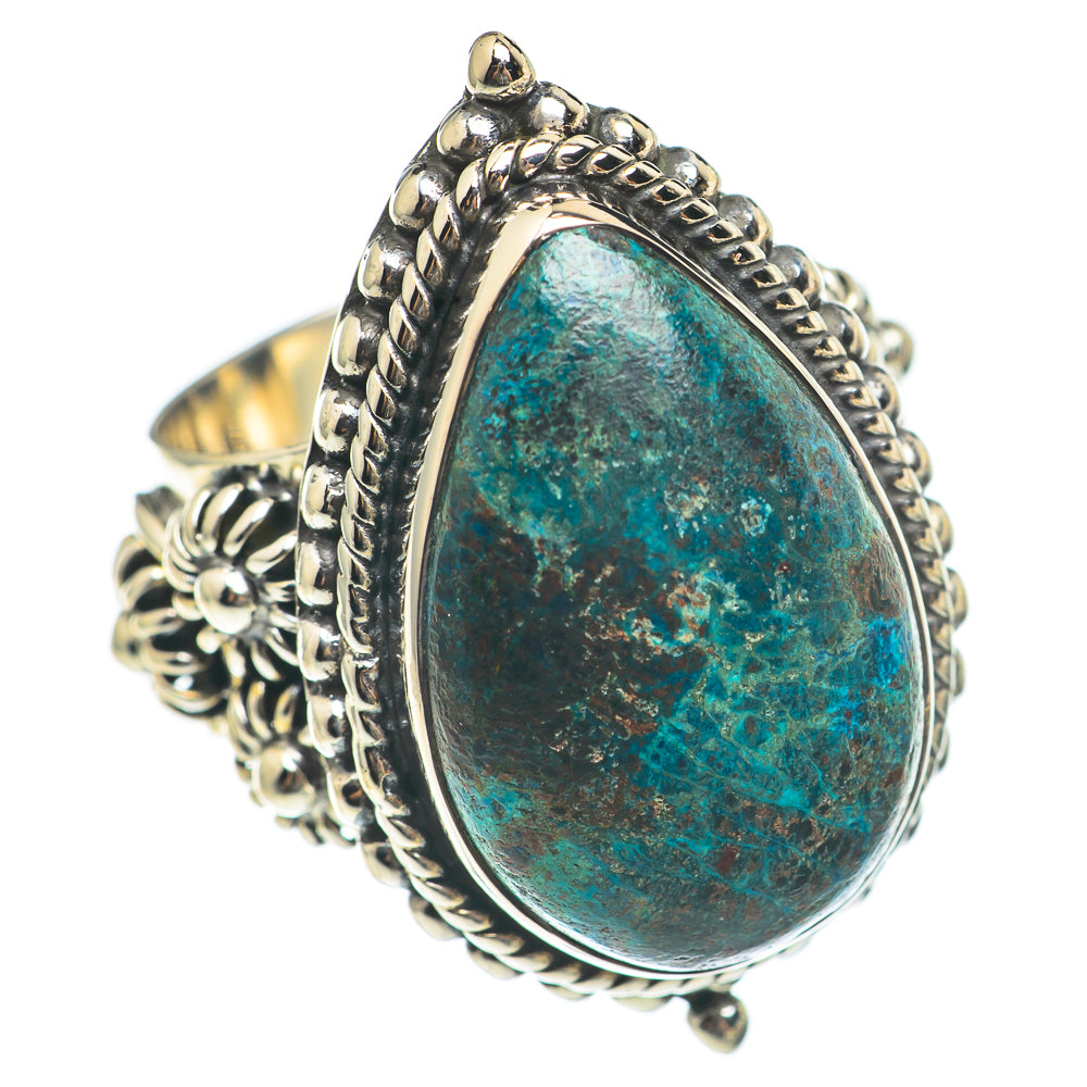 Shattuckite Rings handcrafted by Anasilvercos - RING70261