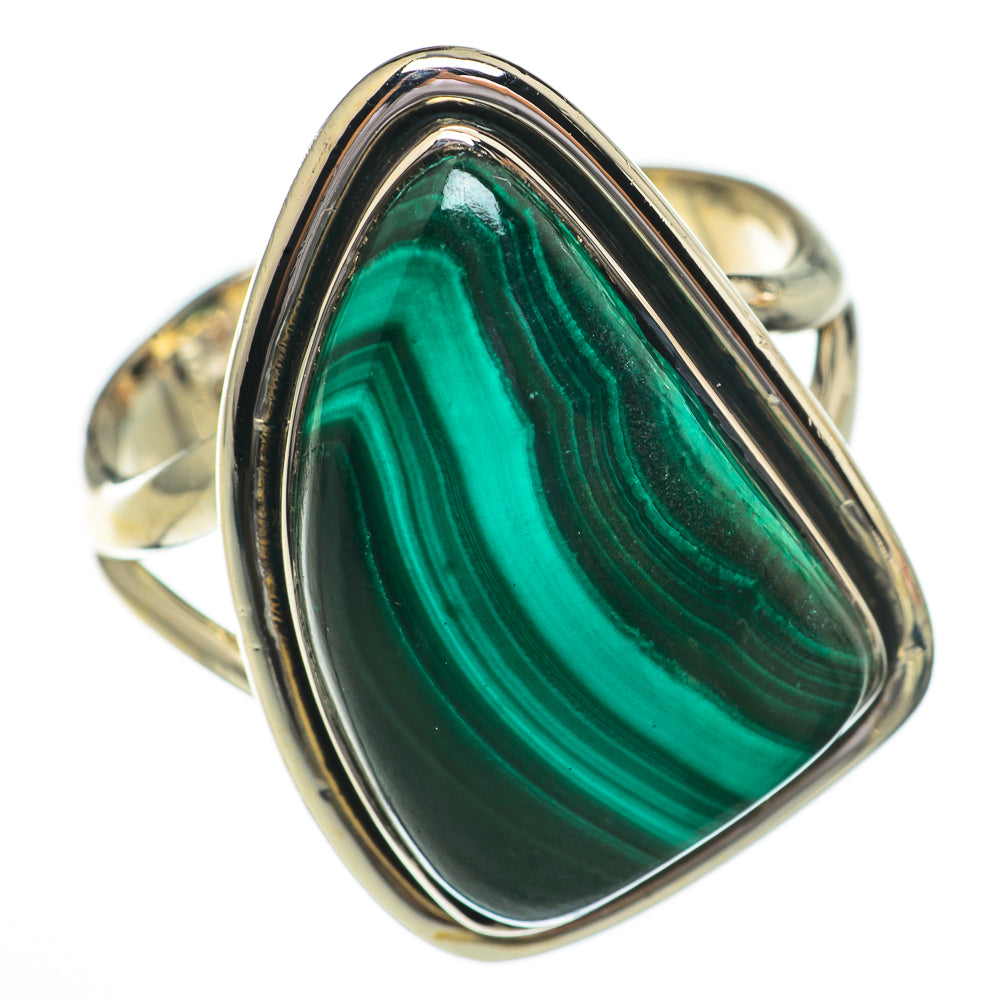 Malachite Rings handcrafted by Anasilvercos - RING70275