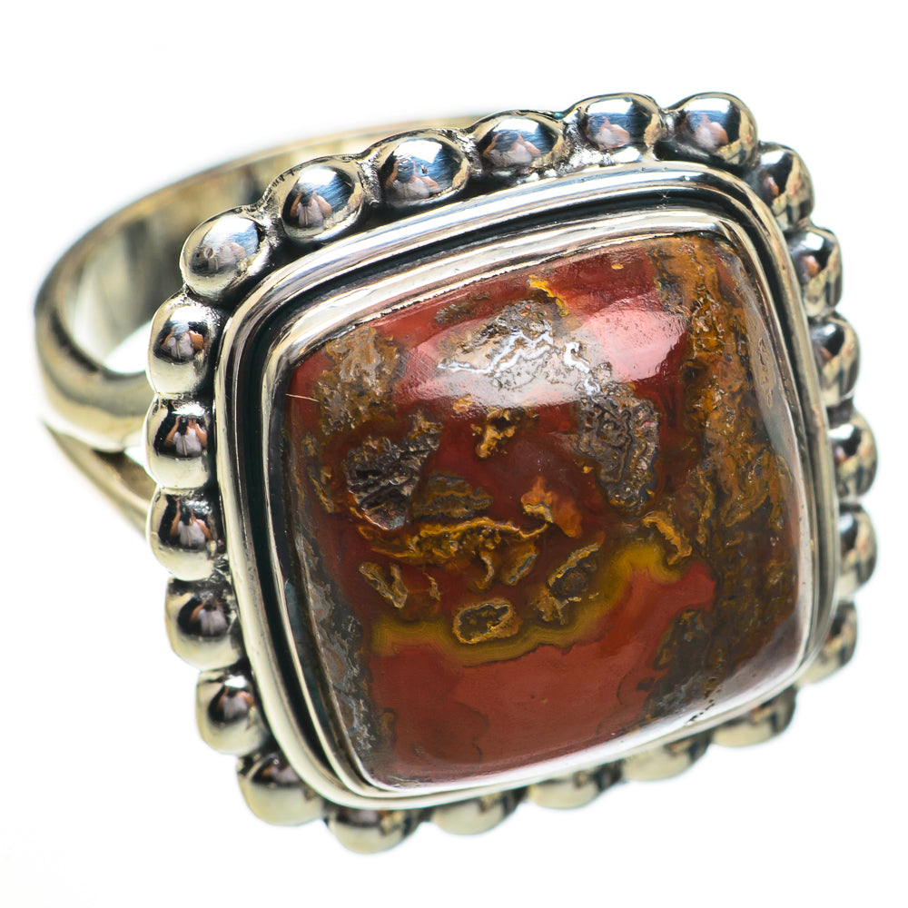 Moroccan Agate Rings handcrafted by Anasilvercos - RING70277