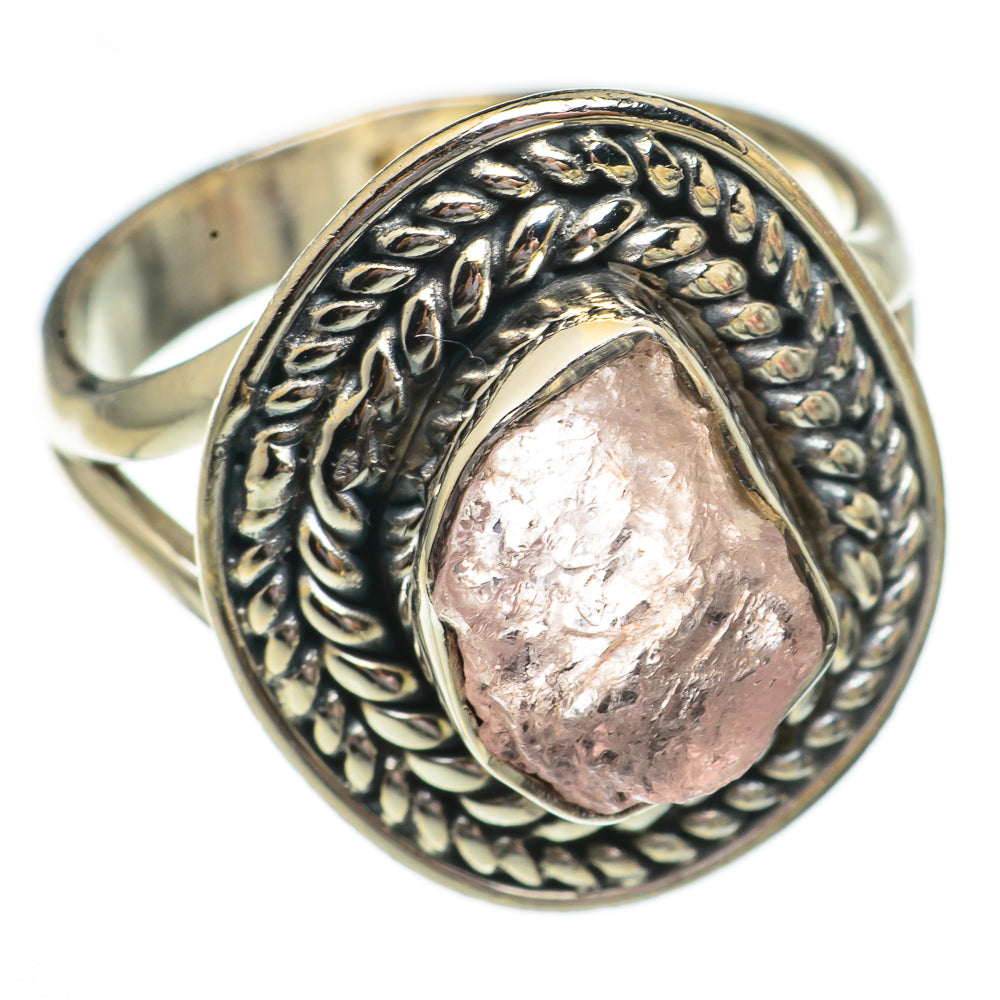 Rose Quartz Rings handcrafted by Anasilvercos - RING70286