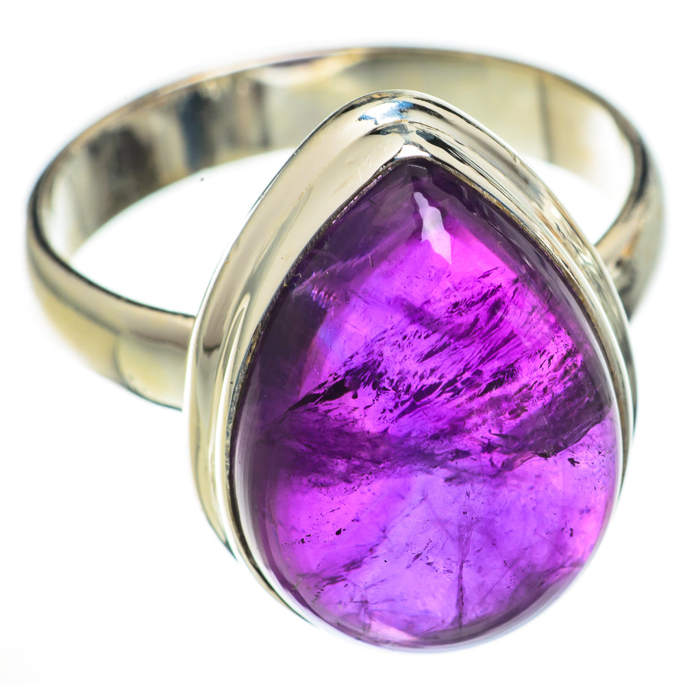 Amethyst Rings handcrafted by Anasilvercos - RING70291