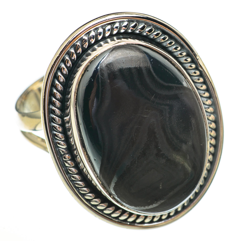 Psilomelane Rings handcrafted by Anasilvercos - RING70295