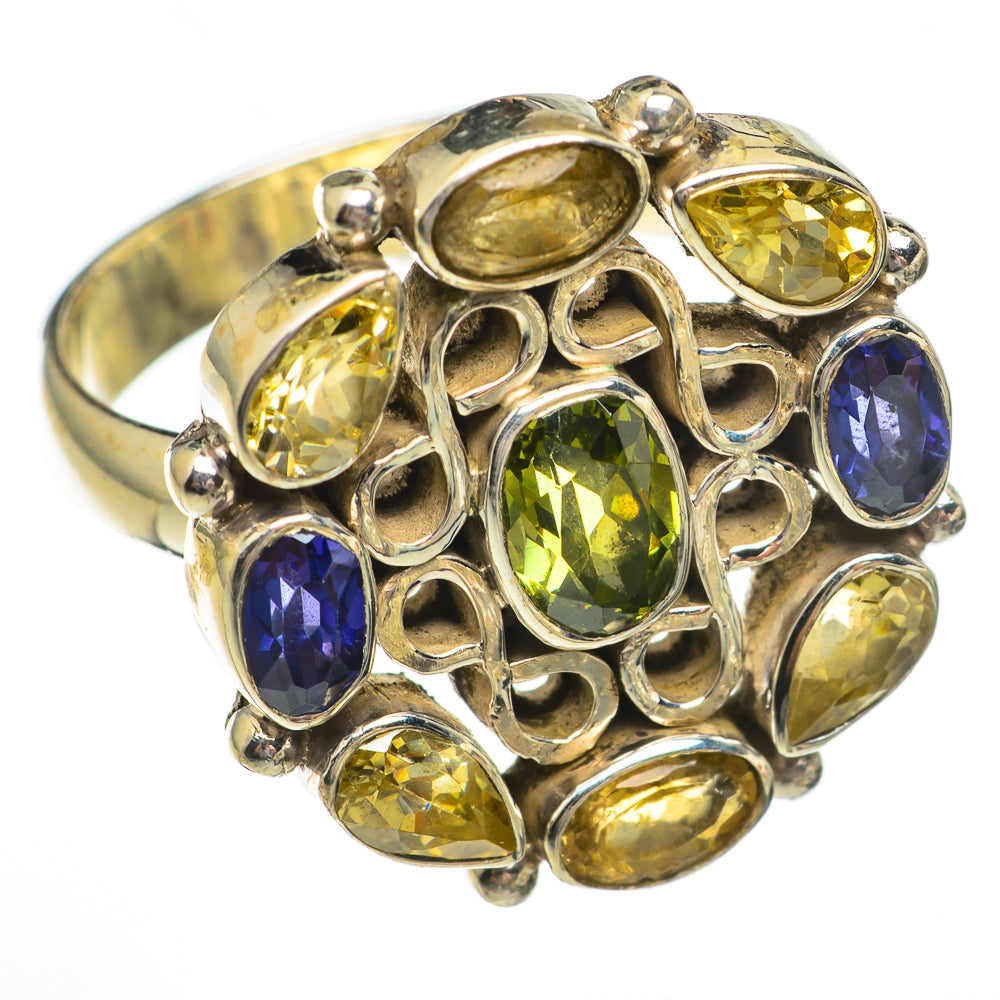 Peridot Rings handcrafted by Anasilvercos - RING70301