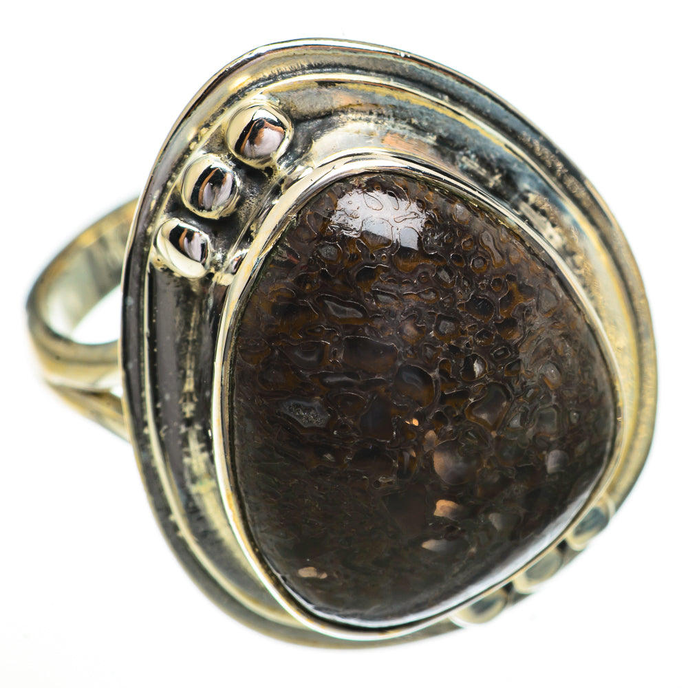 Dinosaur Bone Rings handcrafted by Anasilvercos - RING70321