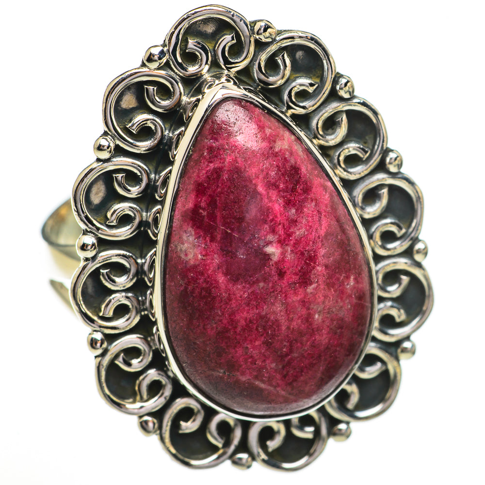 Thulite Rings handcrafted by Anasilvercos - RING70328