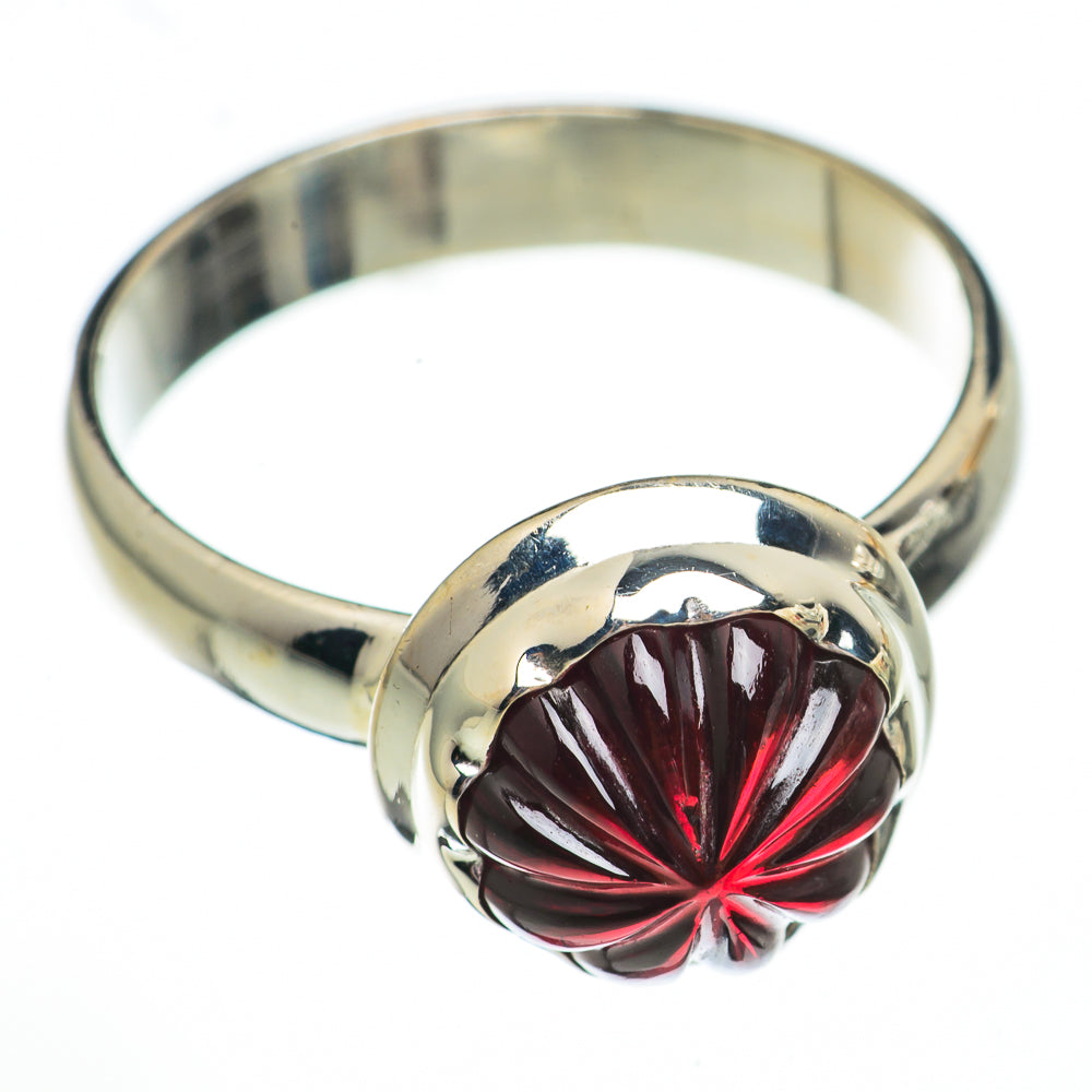 Garnet Rings handcrafted by Anasilvercos - RING70331