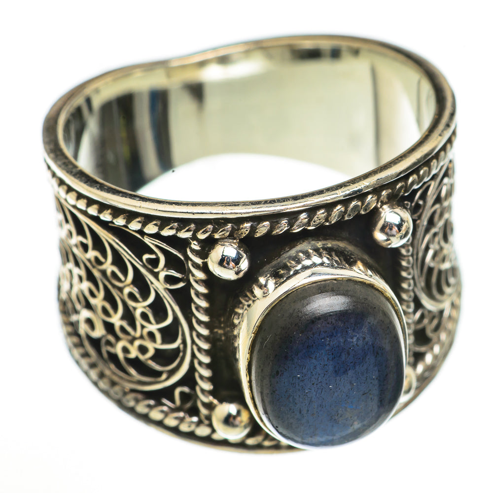 Labradorite Rings handcrafted by Anasilvercos - RING70347