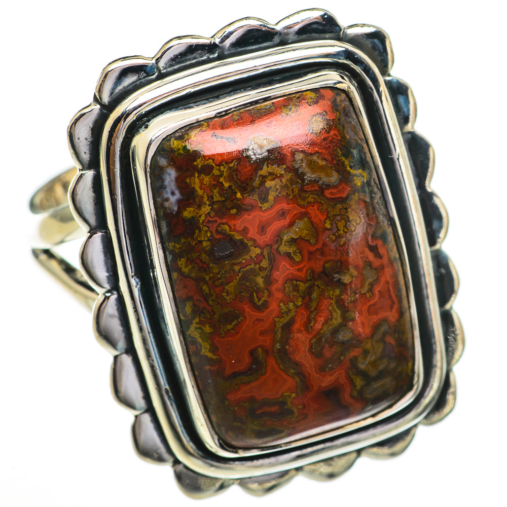 Moroccan Agate Rings handcrafted by Anasilvercos - RING70360