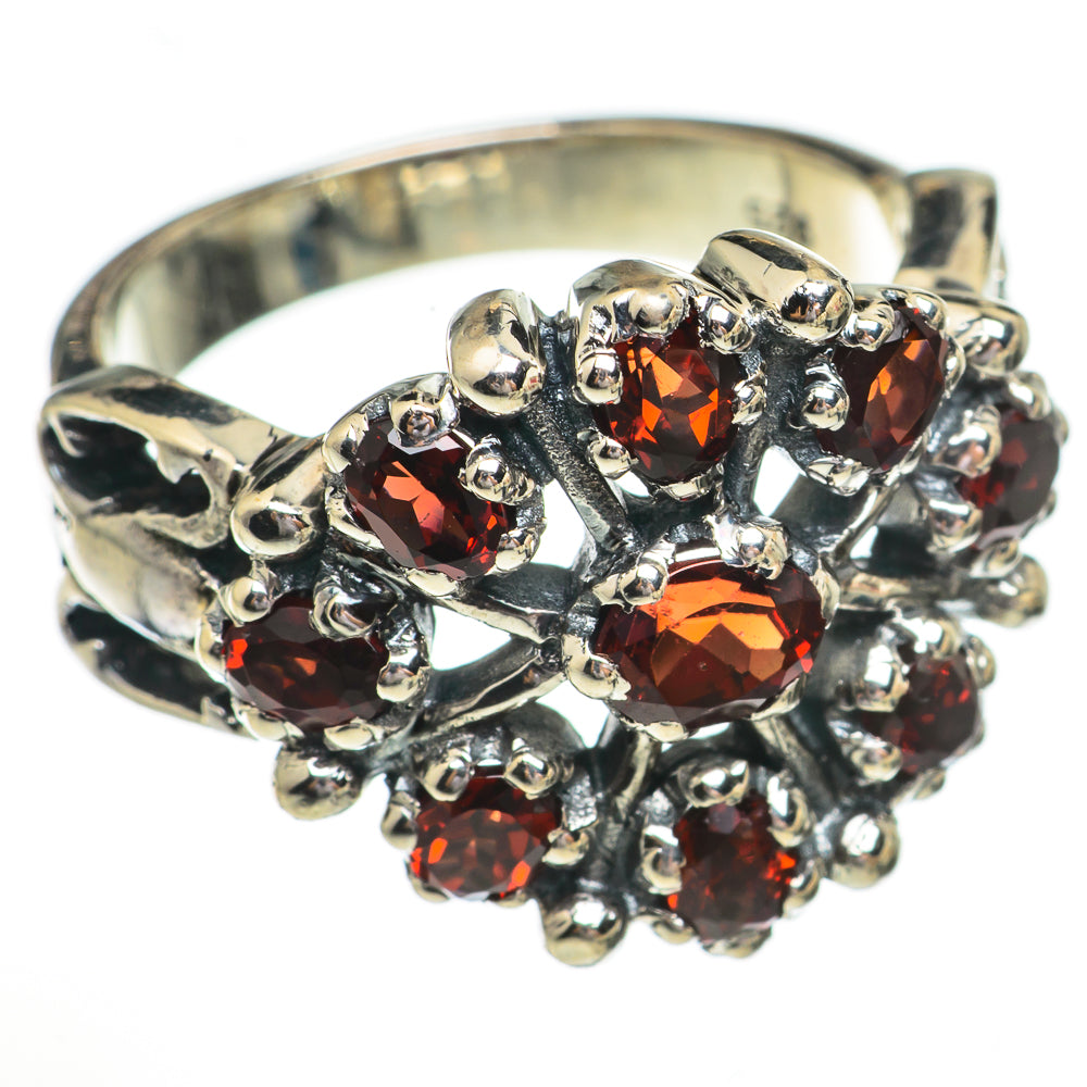 Garnet Rings handcrafted by Anasilvercos - RING70371
