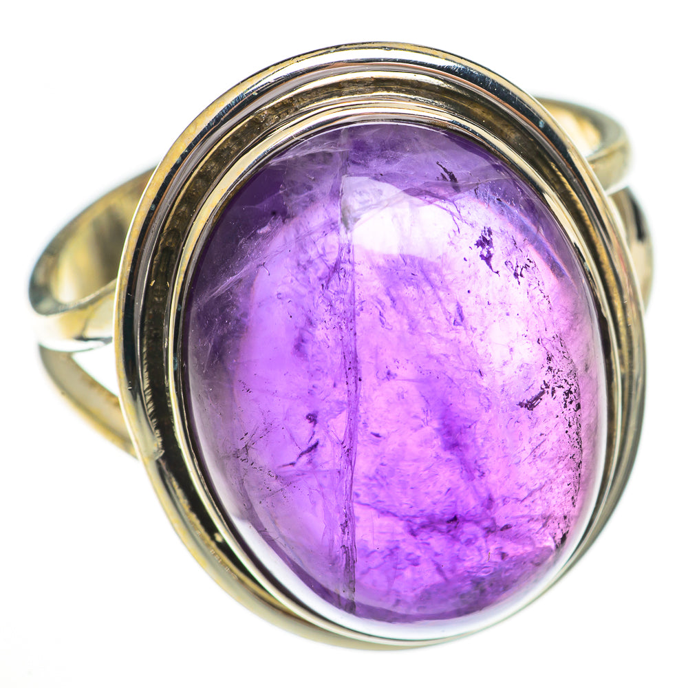 Amethyst Rings handcrafted by Anasilvercos - RING70372