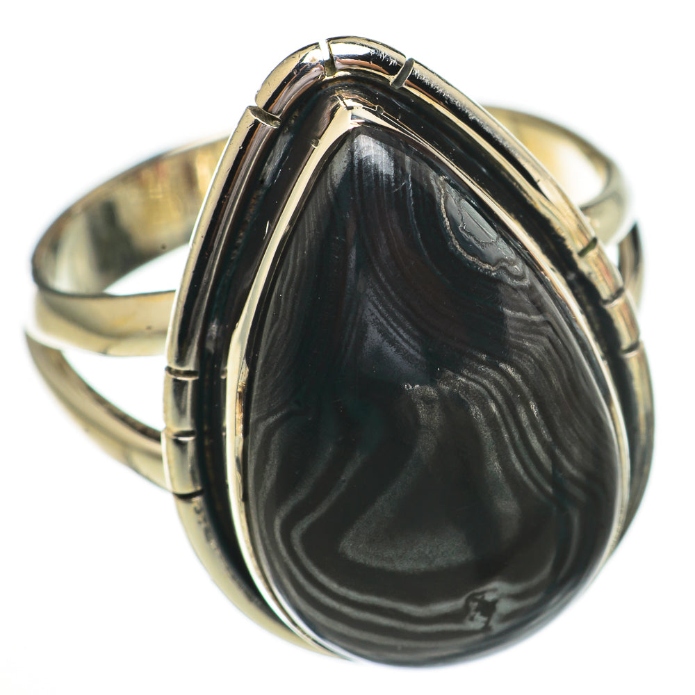Psilomelane Rings handcrafted by Anasilvercos - RING70374