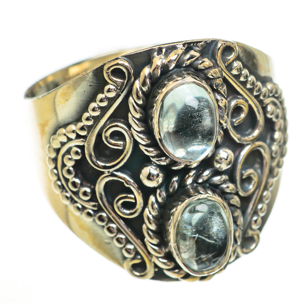 Blue Topaz Rings handcrafted by Anasilvercos - RING70386