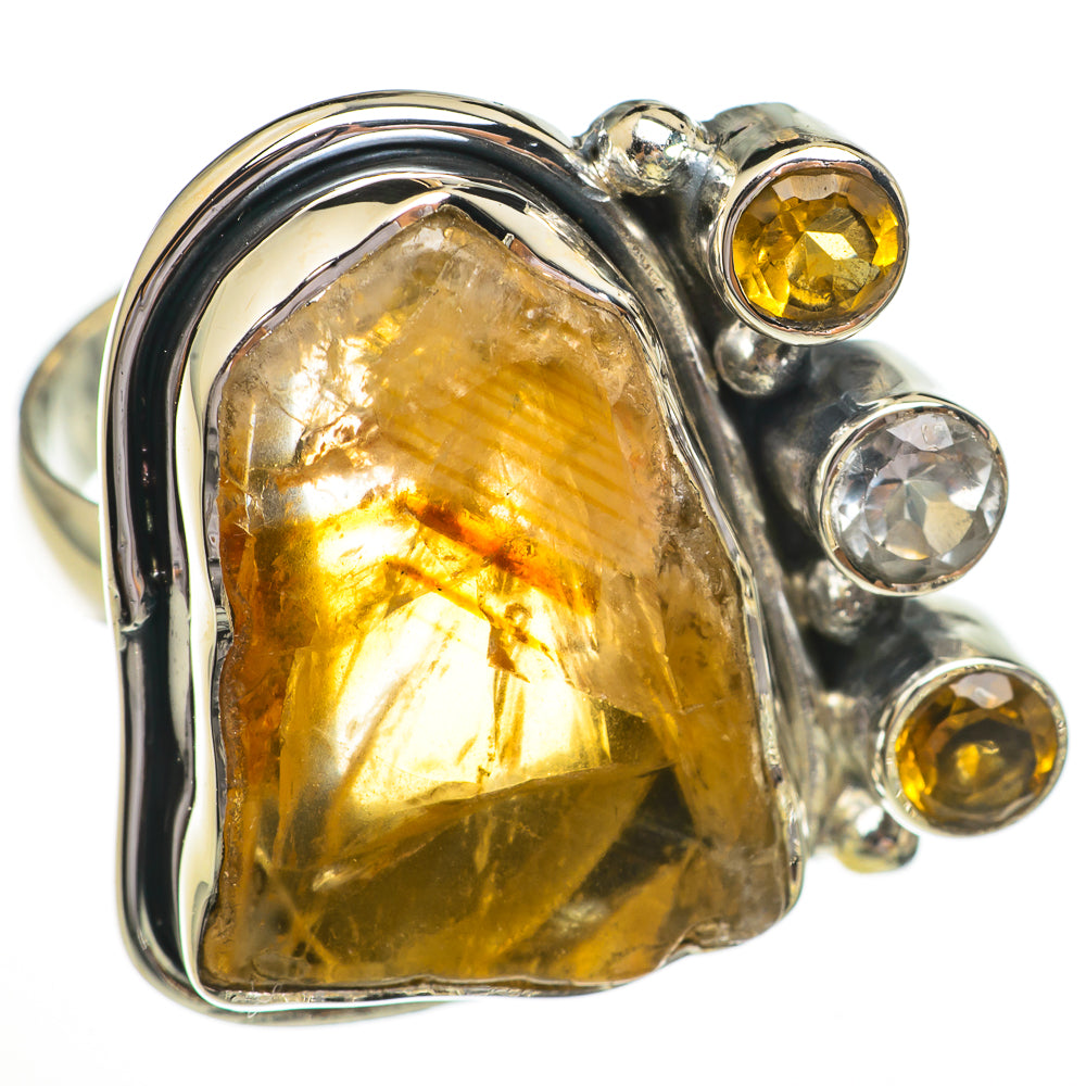Citrine Rings handcrafted by Anasilvercos - RING70397