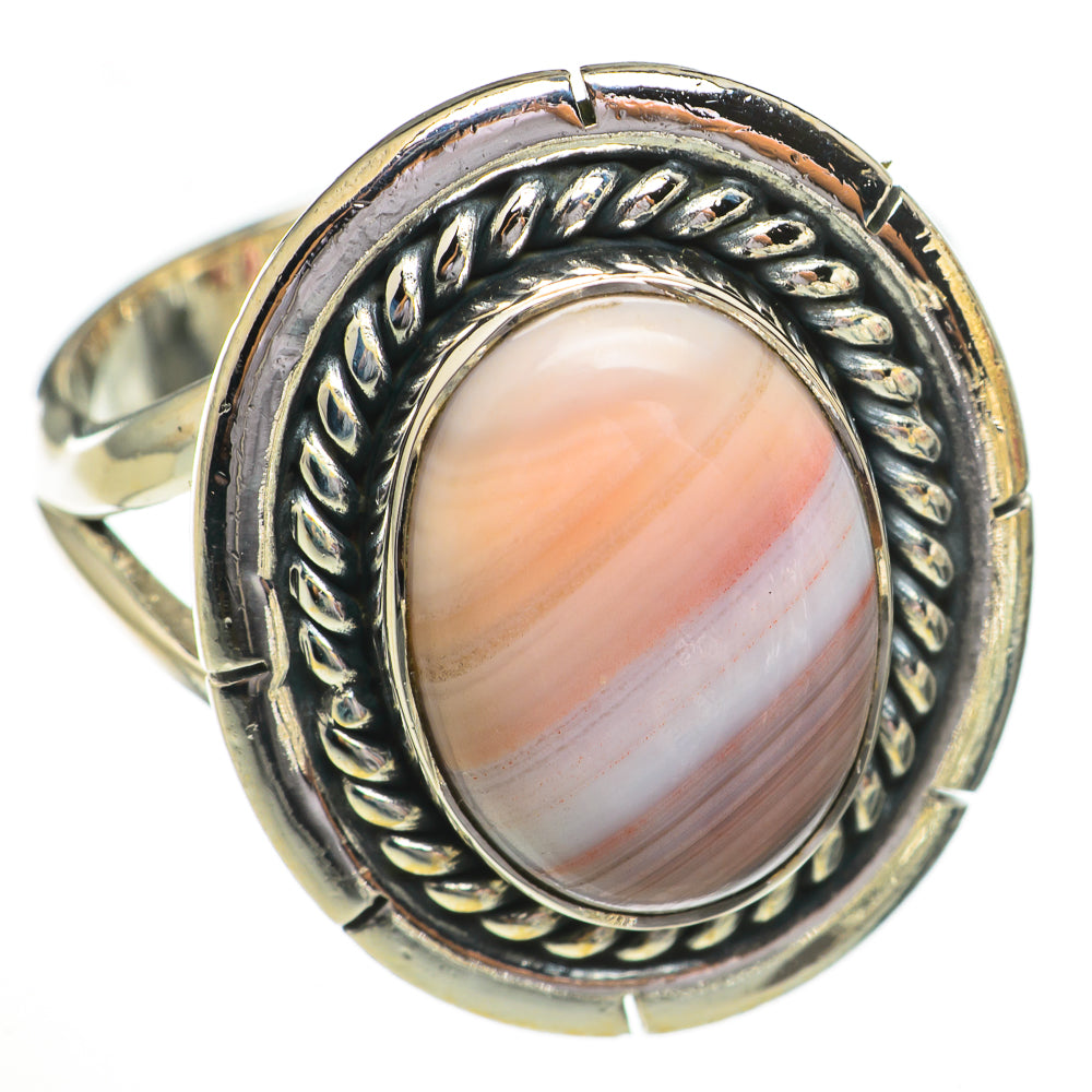 Pink Opal Rings handcrafted by Anasilvercos - RING70398