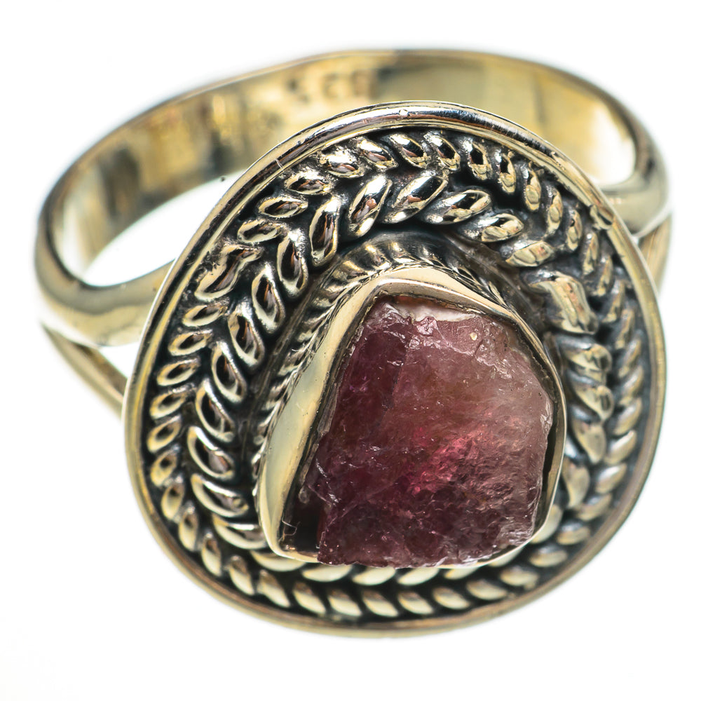Pink Tourmaline Rings handcrafted by Anasilvercos - RING70400