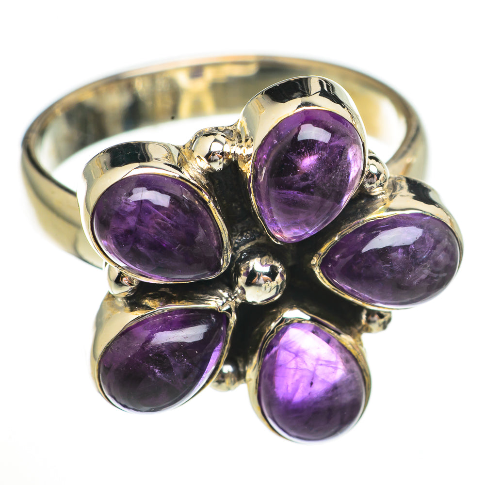 Amethyst Rings handcrafted by Anasilvercos - RING70405