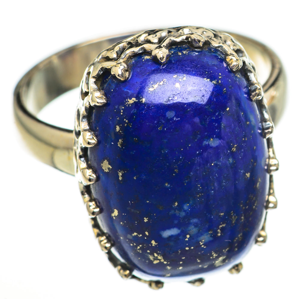 Lapis Lazuli Rings handcrafted by Anasilvercos - RING70416