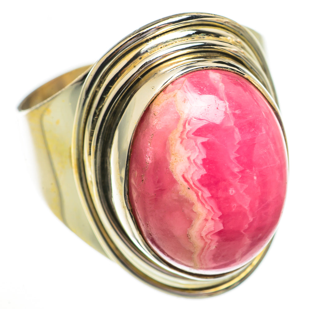 Rhodochrosite Rings handcrafted by Anasilvercos - RING70433