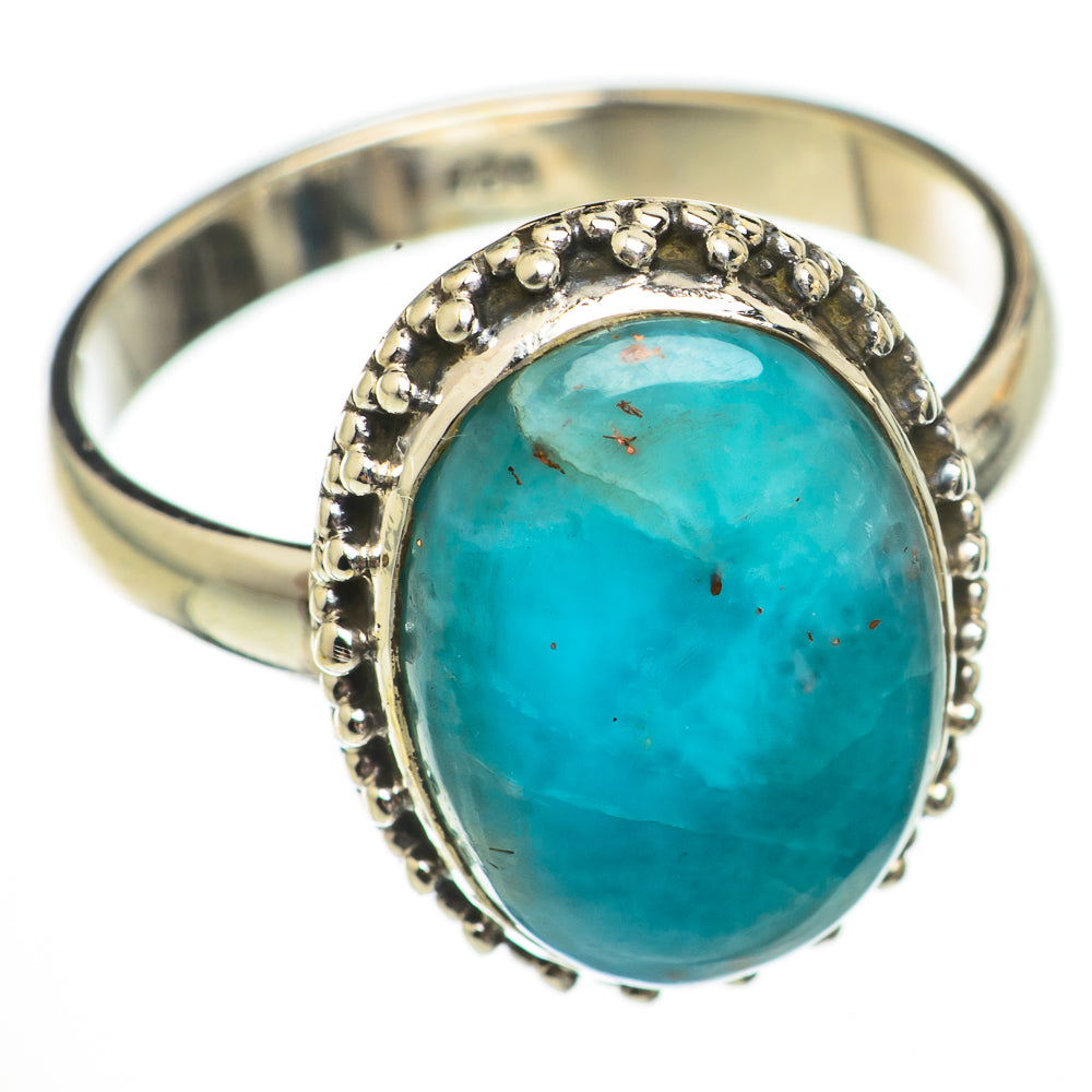 Larimar Rings handcrafted by Anasilvercos - RING70451