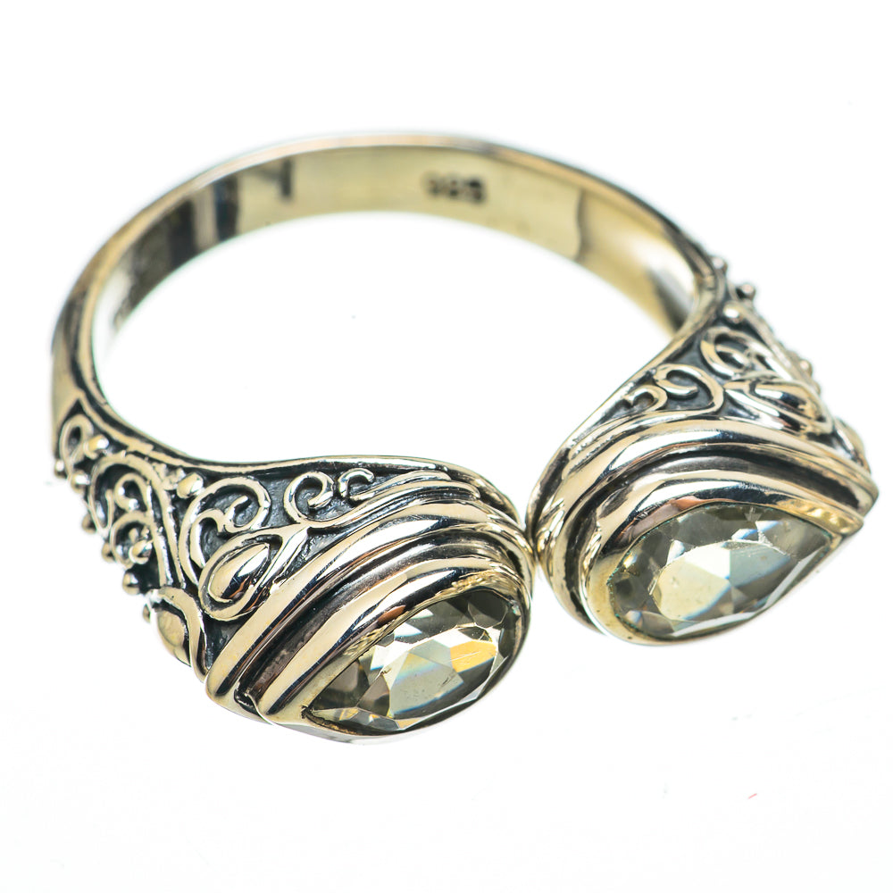 White Quartz Rings handcrafted by Anasilvercos - RING70454