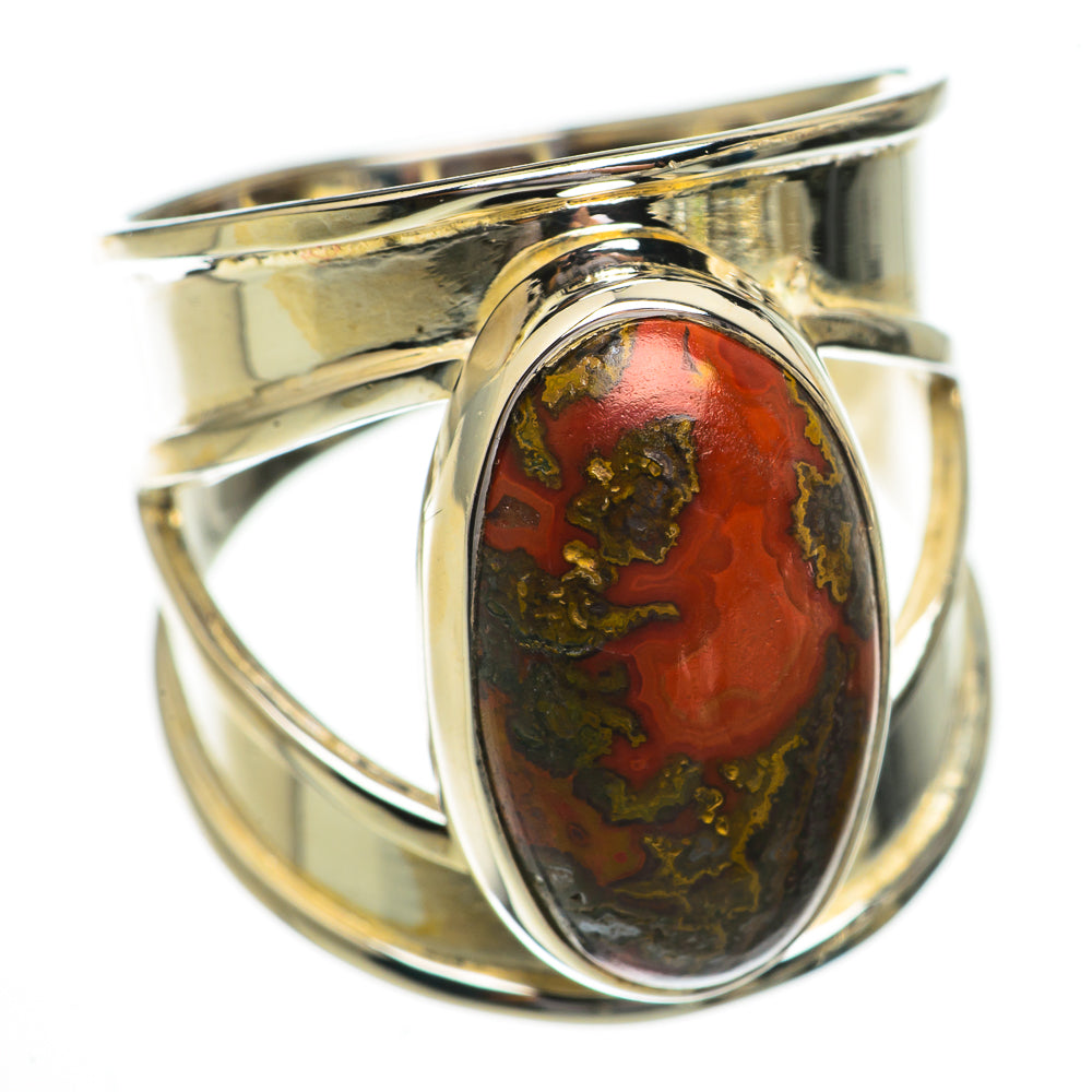Moroccan Agate Rings handcrafted by Anasilvercos - RING70458
