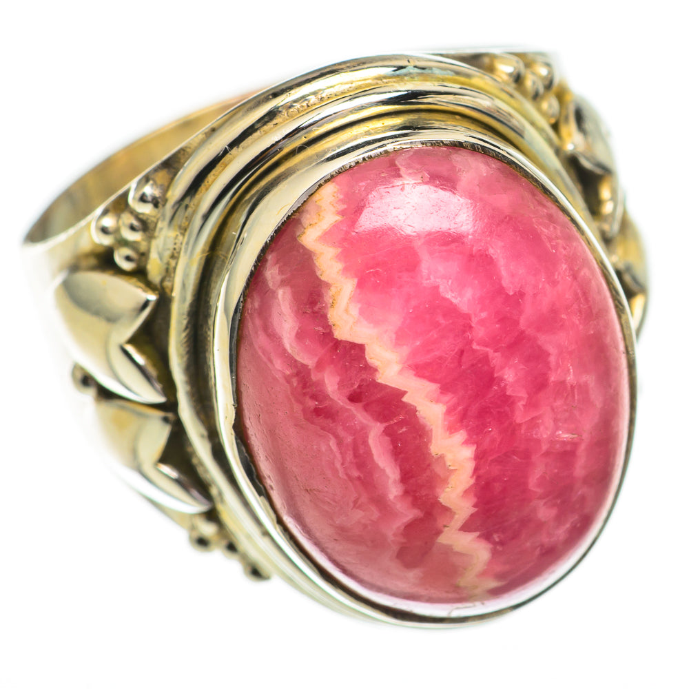 Rhodochrosite Rings handcrafted by Anasilvercos - RING70466