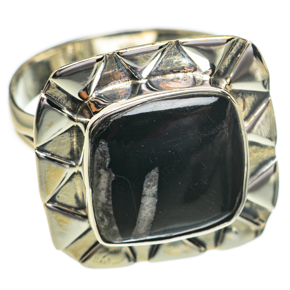 Pinolith Jasper Rings handcrafted by Anasilvercos - RING70471