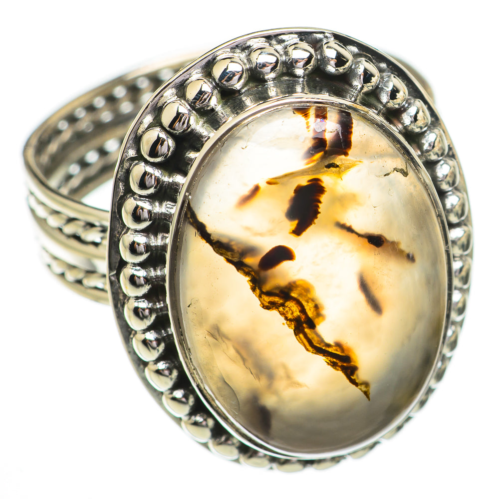 Montana Agate Rings handcrafted by Anasilvercos - RING70473