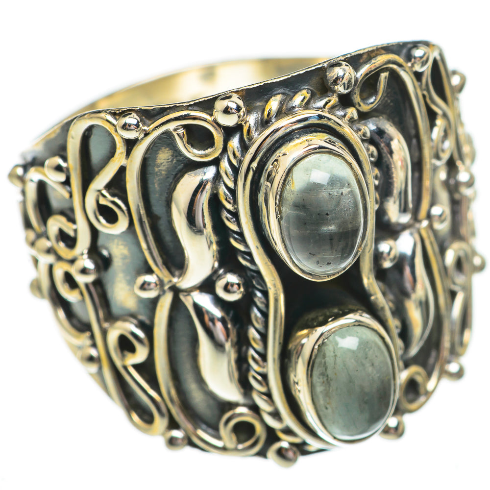 Aquamarine Rings handcrafted by Anasilvercos - RING70483