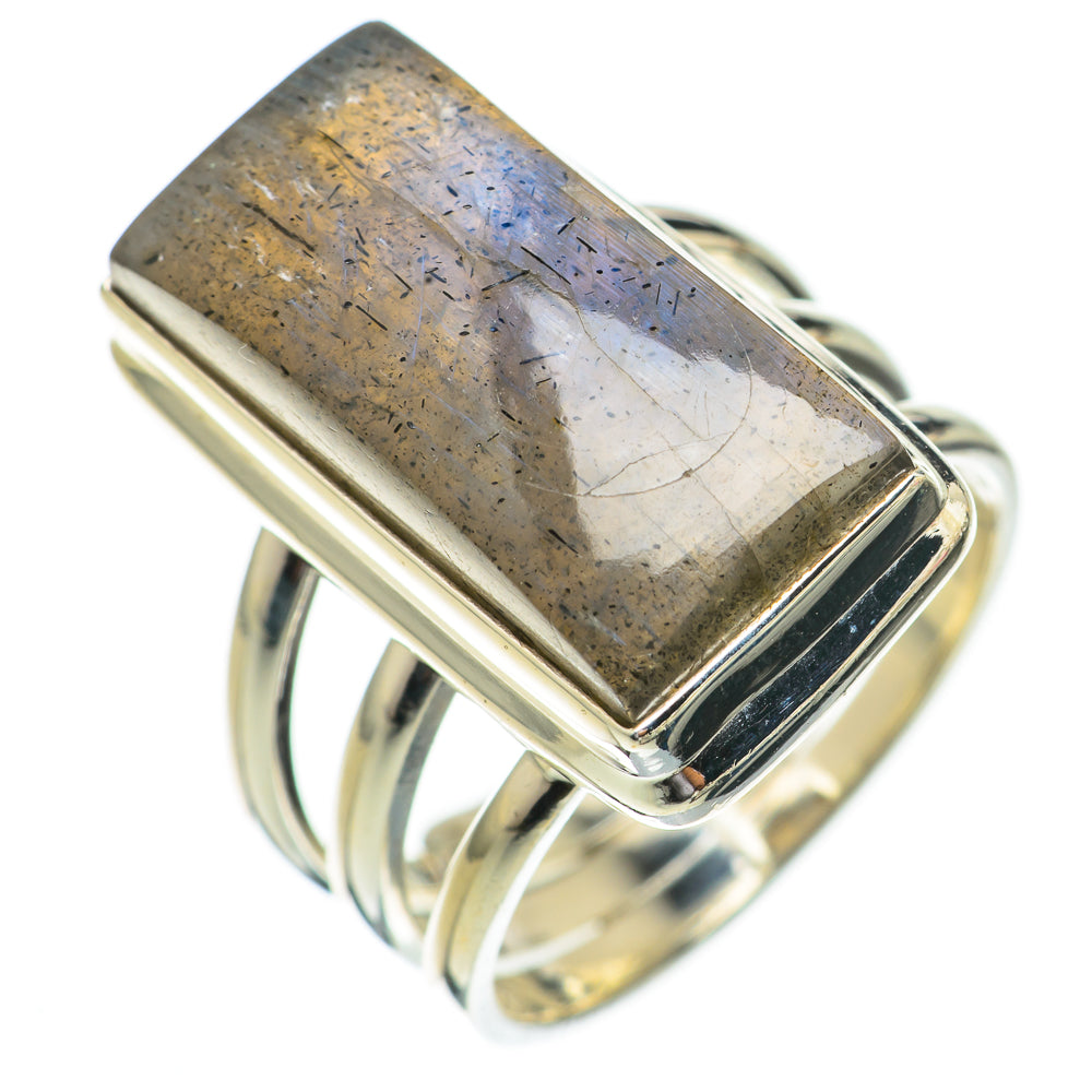 Labradorite Rings handcrafted by Anasilvercos - RING70485