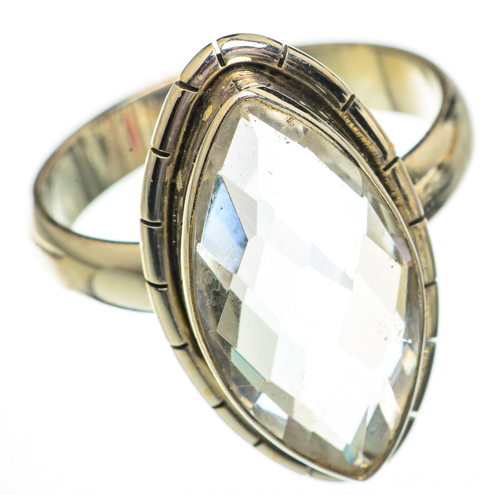 White Quartz Rings handcrafted by Anasilvercos - RING70510
