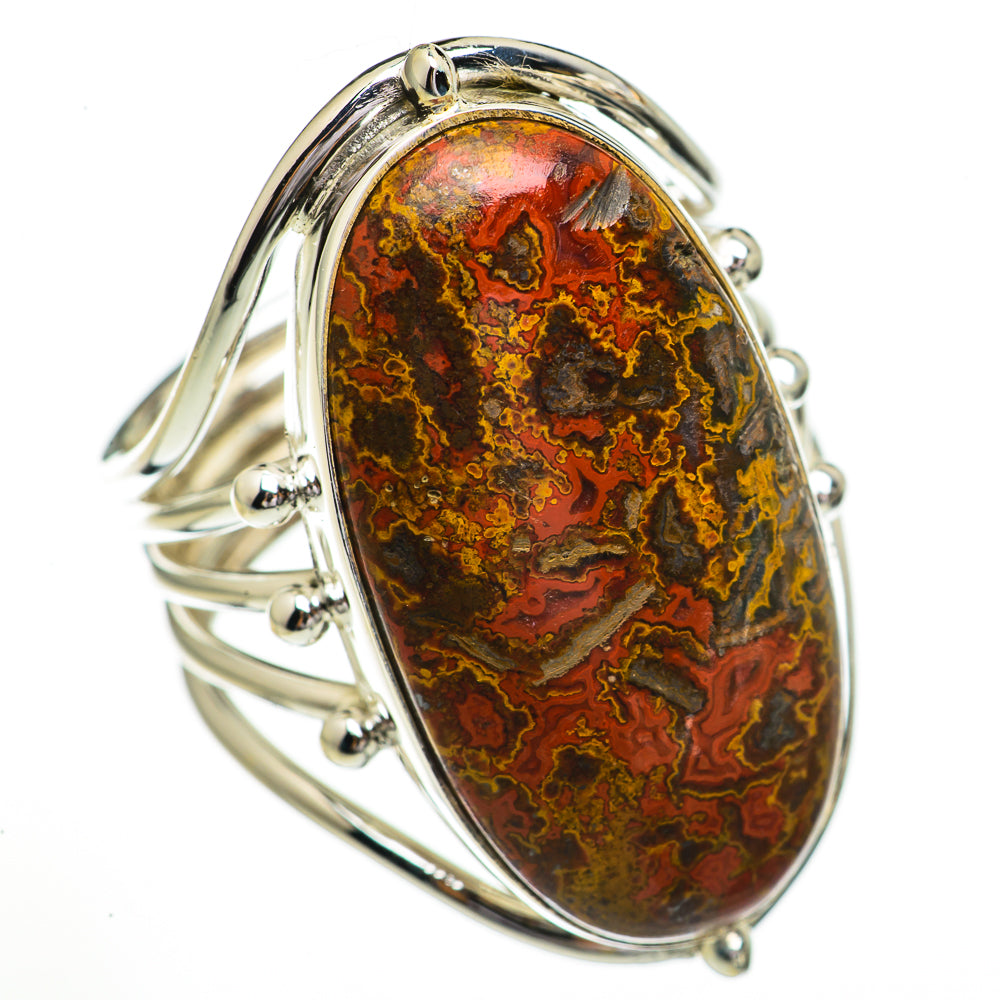 Moroccan Agate Rings handcrafted by Anasilvercos - RING70529