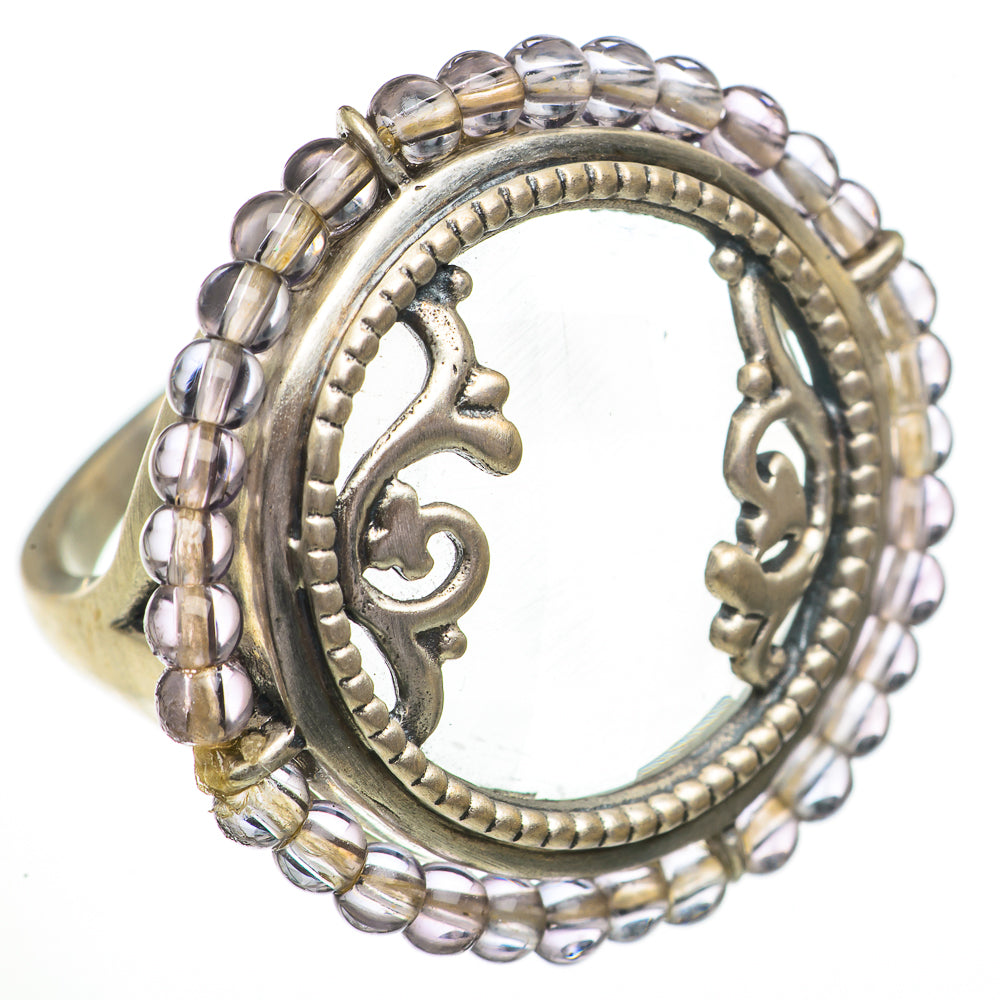 White Quartz Rings handcrafted by Anasilvercos - RING70539