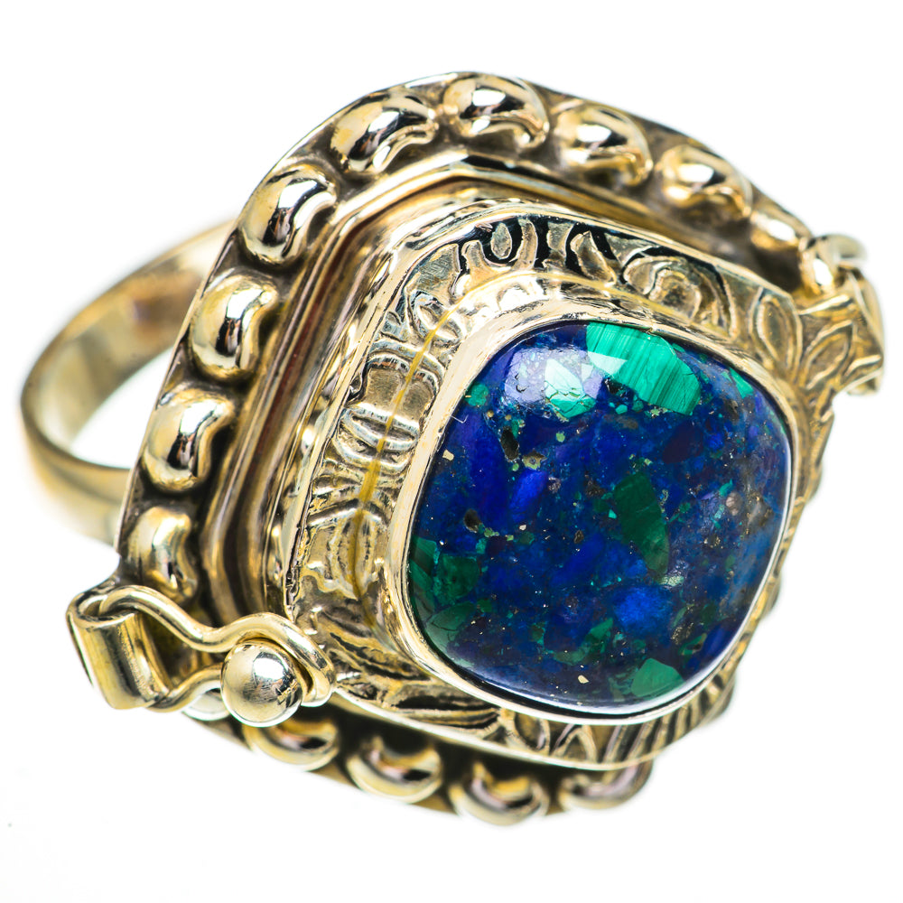 Azurite Rings handcrafted by Anasilvercos - RING70552