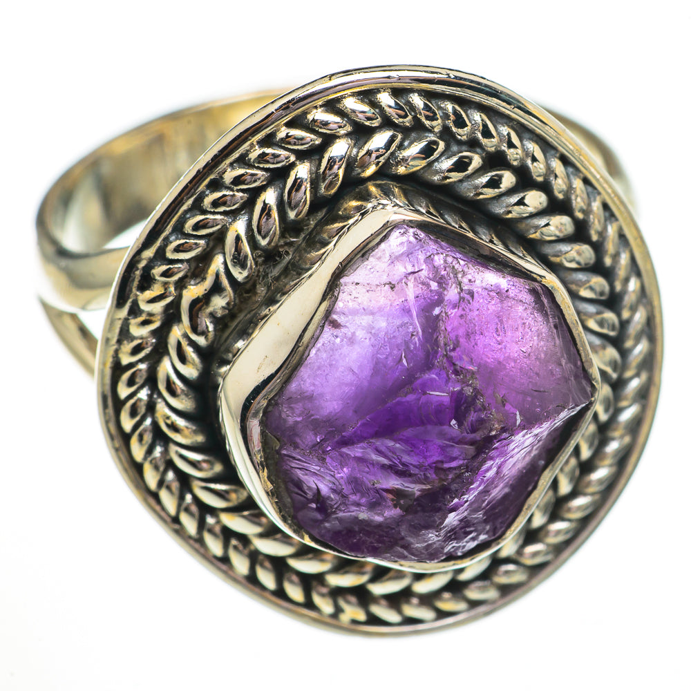 Amethyst Rings handcrafted by Anasilvercos - RING70593