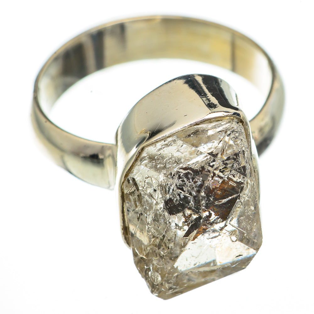 Herkimer Diamond Rings handcrafted by Anasilvercos - RING70601