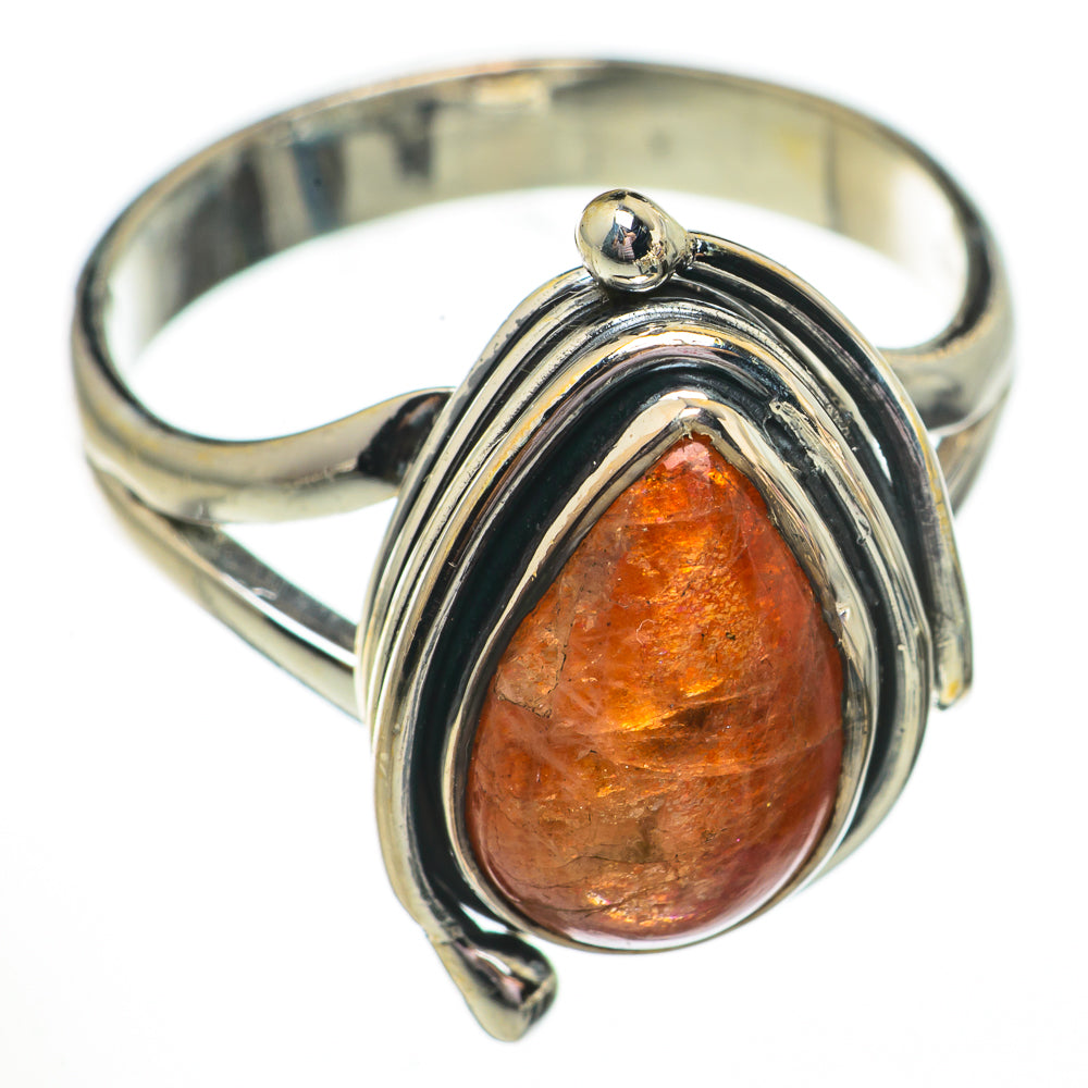 Sunstone Rings handcrafted by Anasilvercos - RING70622