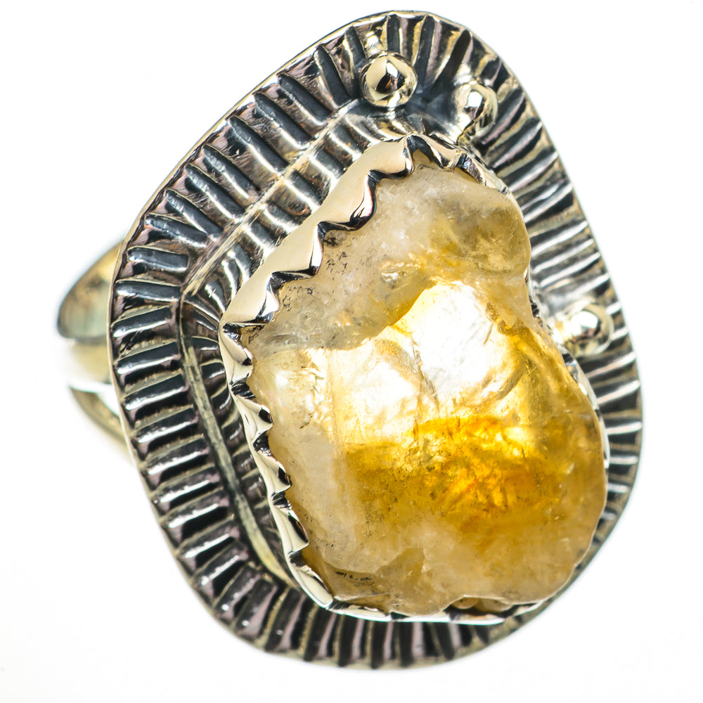 Citrine Rings handcrafted by Anasilvercos - RING70623 - Photo 2