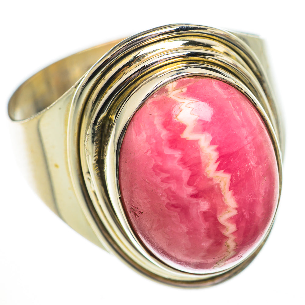 Rhodochrosite Rings handcrafted by Anasilvercos - RING70626